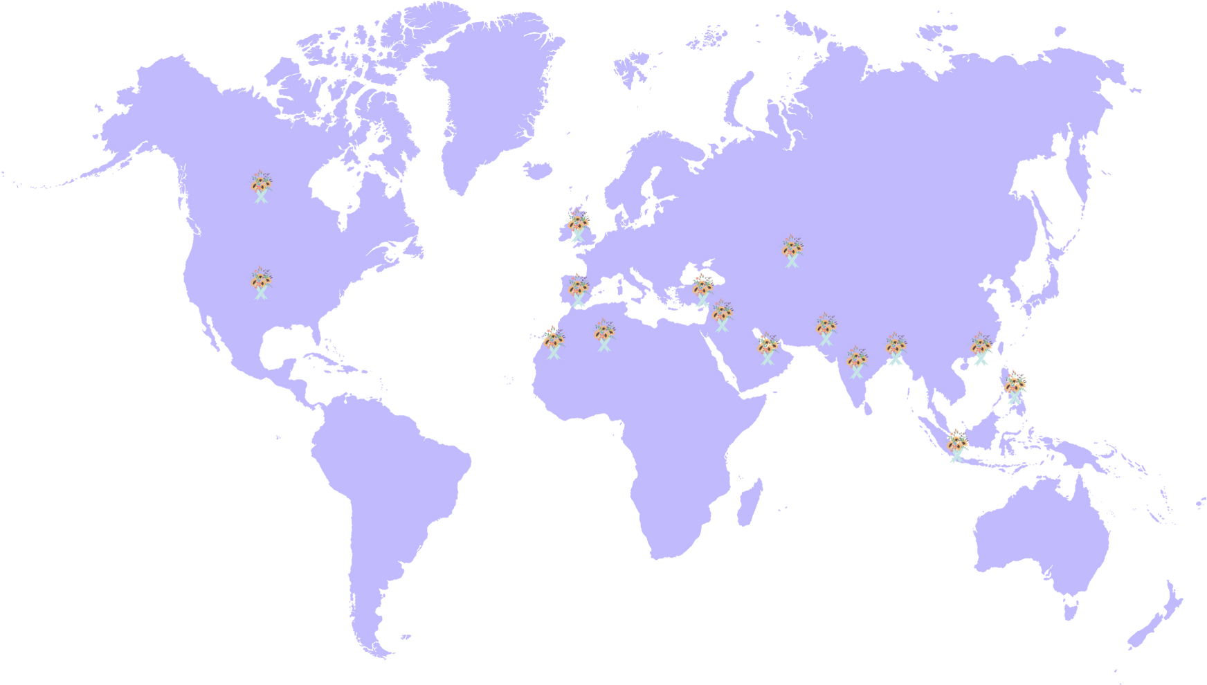 Fall 2023 Intern Cohort Geography - Higher Quality